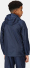 Regatta - Kids Pack It III Opvouwbaar Kinder Regenjack - Donker Blauw - Maat 158