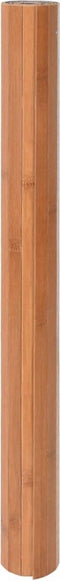 vidaXL - Vloerkleed - rechthoekig - 80x400 - cm - bamboe - naturel