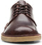 Clarks Desert London - Dames Veterschoenen - Kastanjebruin Leer - Maat 36