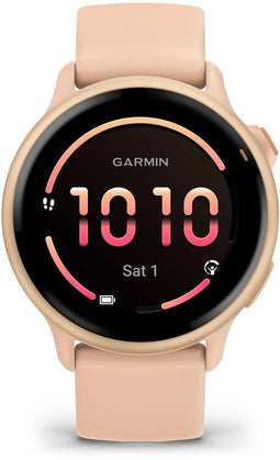 Garmin Vívoactive 6 - Smartwatch - AMOLED-display Body Battery energiebewaking Roze