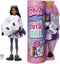 Barbie Cutie Reveal - Winter Sparkle Uil - 10 verrassingen en pluche hert (1 stuk)