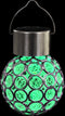 vidaXL Solarlamp hangend 8 st LED-lichten RGB