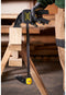 STANLEY FatMax FMHT0-83236 - Eenhandslijmtang - Klemkracht 135 kg - Spanwijdte 600 mm - Zwart/Geel