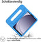 imoshion Galaxy Tab A9 - Kidsproof Backcover - Schokabsorberend met handvat - Blauw