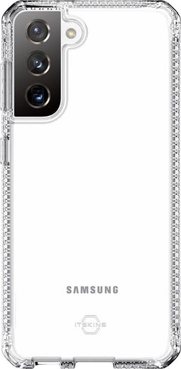 ITSkins Samsung Galaxy S21 - Back Cover - Level 2 bescherming - Transparant
