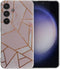 imoshion Hoesje Geschikt voor Samsung Galaxy S24 Hoesje Siliconen - imoshion Design hoesje - Meerkleurig / Pink Graphic