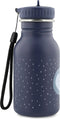 Trixie Drinkfles - Mr. Penguin - RVS Waterfles voor kinderen - 350ml - Lekvrije Fles - Blauw