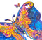 UNIDRAGON Houten Puzzel Voor Volwassenen Dier - Intersterrenstelsel Vlinder - 199 stukjes - Medium 32x23 cm