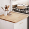 vidaXL - Keuken - werkblad - rechthoekig - 60x63,5x2,7 - cm - massief - eikenhout