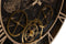 Muurklok DKD Home Decor Vliegtuig Kristal Gouden Ijzer Donkerbruin (52 x 5 x 52 cm)