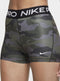 Nike Pro 3 Inch Short Dames - Camo - Aansluitende pasvorm - Zwart (M)