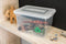 Curver Handy box - Opbergbox - 3x20 liter - Transparant (3 stuks)