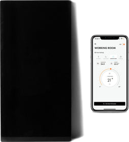 BOLDR - KELVIN - Infraroodverwarming - Smart Heater - Zwart - 960 x 500 x 12 mm
