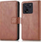 iMoshion Hoesje Geschikt voor Xiaomi 13T Pro / 13T Hoesje Met Pasjeshouder - iMoshion Luxe Bookcase - Bruin