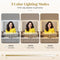 Coast Hollywood - LED Make-upspiegel - Dimbare verlichting 3 lichtkleuren 80 x 60 cm - Wit