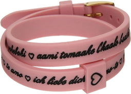 IL MEZZOMETRO - Il MEZZOMETRO Mod. I LOVE YOU GOLD - Bracciale in silicone/silicone bracelet - Unisex -