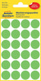 Avery Zweckform - Ronde etiketten diameter 18 mm, lichtgroen, 96 stuks