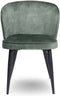 Liviza Stoel Loka Forrest groen - Velvet - Rond Groen - 78 cm , 52.5 cm , 62 cm