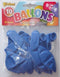 Blauwe Ballonnen 30cm 10 stuks