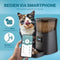 Automatische Voerbak PP005 - 6 Liter - App bediening - Zwart