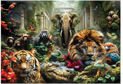 Clementoni - Puzzel - 1000 Stukjes - Mystic Jungle - Puzzel Voor Volwassenen - High Quality Collection