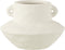 J-Line vaas Handle - keramiek - wit - small - Ø 20.5 cm