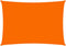 vidaXL - Zonnescherm - rechthoekig - 5x7 - m - oxford - stof - oranje