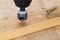 Wolfcraft 2544000 - Voorboor met verzinkboor en dieptestop - 2-in-1 voorboren en verzinken - Ø 3,2-12 mm