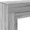 vidaXL - Haardombouw - 100x30x87,5 - cm - bewerkt - hout - grijs - sonoma - eikenkleur