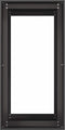 vidaXL - Plantenbak - 40x80x80 - cm - staal - zwart