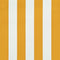 vidaXL - Luifel - uittrekbaar - 150x150 - cm - geel - en - wit