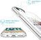 iMoshion Hoesje Geschikt voor iPhone 7 / 8 / SE (2020) / SE (2022) Hoesje Siliconen - iMoshion Design hoesje - Transparant / Llamacorn