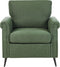 VIETAS - Fauteuil - Groen - Polyester