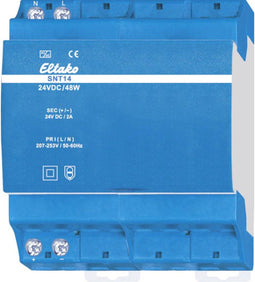Eltako SNT14-24V/48W DIN-rail netvoeding 2 A 48 W Aantal uitgangen: 1 x Inhoud: 1 stuk(s)