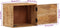 vidaXL - Nachtkastje - wandgemonteerd - 40x30x25 - cm - massief - mangohout