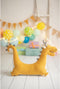Knuffel Crochetts AMIGURUMIS MINI Wit Draak 65 x 43 x 18 cm