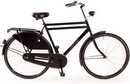 Aldo 28 inch opafiets dubbel buis 65cm mat zwart
