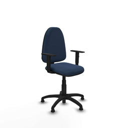 Bureaustoel Piqueras y Crespo B1D01RT Marineblauw