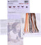 Thea Gouverneur - Borduurpakket met telpatroon - 569A - Voorgesorteerde DMC Garens - Beervlinder - Aida - 21 cm x 21 cm - DIY Kit