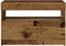 vidaXL - Nachtkastje - met - LED - 60x35x40 - cm - bewerkt - hout - oud - hout