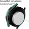 imoshion Screenprotector - Geschikt voor Samsung Galaxy Watch 5 44mm - Full Cover Hard Case / Beschermend Hoesje - Donkergroen