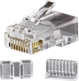 Klein Tools VDV826-603 Modulaire datastekker RJ45 CAT6 VDV826-603 Aantal polen 8P8C Transparant 1 stuk(s)