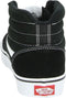Vans YT Ward Hi - Hoge sneakers - Suede/Canvas - Black/White - Maat 38