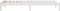 vidaXL - Bedframe - extra - lang - zonder - matras - grenenhout - wit - 80x210 - cm