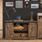SoBuy FSB60-N - Onderkast - Dressoir met Schuifdeur - Rustiek Houtlook 120x40x70cm