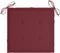 vidaXL - Tuinstoelkussens - 4 - st - 50x50x3 - cm - oxford - stof - wijnrood
