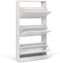 Milton Oldbrook Prato - Schoenenkast - 3 Niveaus - tot 18 Paar Schoenen - Wit - 60x24x119cm