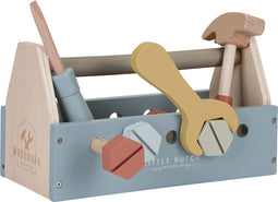 Little Dutch - Gereedschapskist FSC - Inclusief hamer en schroevendraaier - Multicolor