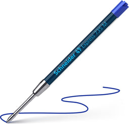 Schneider balpenvulling - Express 735 - penpunt M - blauw - S-7363