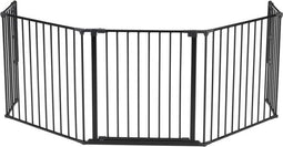 BabyDan Flex XL - Veiligheidshek - Extra brede deur - Zwart